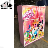 PP HOME Children wardrobe cartoon/Child cabinet disney/Baby closet/Kids cloth organisation/ Kabinet baju kanak kanak/Almari baju budak/Rak baju baby/Kabinet pakaian 儿童衣橱/婴儿衣柜/小孩衣橱