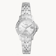 FOSSIL 三針不銹鋼銀色腕表/32mm ES5000