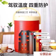 保溫桶不銹鋼商用大容量冷熱雙層咖啡飲料豆漿桶奶茶店20L奶茶桶 HM