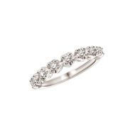 TAKA Jewellery Cresta Diamond Ring 18KW