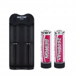 Beston 18650 鋰電池USB充電器套裝 | 2600mAh | 過充保護