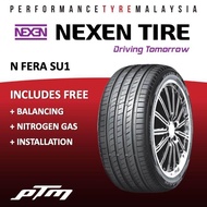 (APP PURCHASE) Nexen N Fera Su1 16 17 18 19 20 inch Tyre (FREE INSTALLATION) 185/55R16 195/55R16 205/45R16 205/50R16 205/45R17 215/45R17 215/50R17 225/45R17 235/45R17 215/40R18 225/40R18 235/35R19 245/45R19 (PHONE APP PURCHASE ONLY)