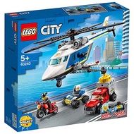 LEGO樂高 LT60243 Police Helicopter Chase_City 城市系列