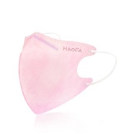 N95【HAOFA x MASK】3D 氣密型立體口罩 粉紅色成人款│50入/盒