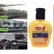 🇲🇾 Nano Rain Repellent Car Glass Windscreen Coating Liquid Anti rain Car Care Super 8 100ml Car Care Rain Repellent