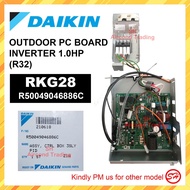 ORIGINAL DAIKIN OUTDOOR PC BOARD PCB 1.0HP (R32) INVERTER RKG28 (R50049046886C)