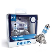 Philips 12V Halogen Headlights RacingVision Bulbs