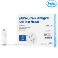 ROCHE SARS-CoV-2 Antigen Self Test Nasal (ART), 5 Test Kits/Box x 2