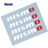 4pcs/lot good Oracal Material nismo car rim decoration sticker for Nissan Tiida Sunny QASHQAI MARCH LIVINA TEANA X-TRAI