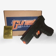 Lagi Promo Mainan water gel blaster Glock 19 Black G19 WGG 7-8mm 7 8 mm gel Hemat