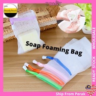 🇲🇾Ship24HrsPerak‼️Double Layer Soap Net Foaming Bath Ball Bubble Mesh Pouch Bag Shower Gelembung Sabun Mandi Busa 手工皂起泡网