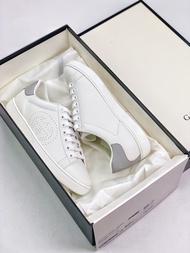 กุชชี่ Gucci Ace Embroidered Low-Top Casual Genuine รองเท้ากลางแจ้ง ชาย ผู้หญิง