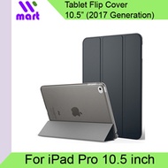 10.5-inch iPad Pro Flip Cover Translucent Frost Smart Case Compatible iPad Pro 10.5 and iPad Air 3