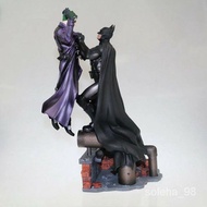 🍒30cm Marvel Batman VS Joker Statue Action Figure Toy Diorama Figurals Model Toys Anime Batman Joker Figurine Brinquedos