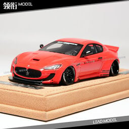 【千代】YM model LB 聯名 1:43 紅車模型 瑪莎拉蒂 Maserati