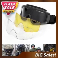 Best Seller Military Airsoft Tactical Goggles Shooting Glasses Motorcycle Windproof Wargame Goggles (J1460-6)