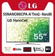 LG - 55NANO86 AI ThinQ 4K LG NanoCell TV – Nano86 (55NANO86CPA)