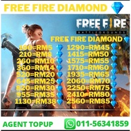 Topup Diamond Free Fire Using Topup Celcom | Legit100%]