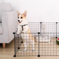 Pet Accessories▤❂DIY Metal Dog Cage Large size for shih tzu Stackable Pet Cat Rabbit Cage Fence Dog