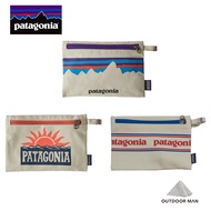 [Patagonia] Zippered Pouch拉鍊包/ Boardshort Logo: Bleached Sto
