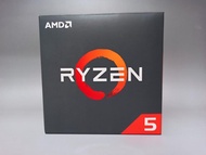 AMD R5 2600 CPU 盒裝現貨 付風扇