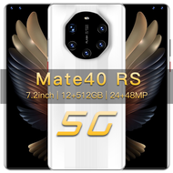 Mate40 RS โทรศัพท์มือถือ หน้าจอใหญ่ 7.2 นิ้ว 8GB+256GB รองรับระบบ 5G โทรศัพท์มือถือราคาถูก หน้าจอ Huawei HD รับประกัน 1 ปี ราคาถูกสุด จัดส่งฟรี ยังไม่ม-