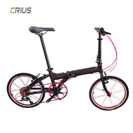 【 FREE DELIVERY&INSTALLATION】Crius Master D /Velocity Bicycle 20Inch Foldable Bike Shimano Altus / Sora 9 Speed