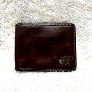 Insight Wallet Leather Preloved Brown Color Size Condition 70% minus Dirty Dirty