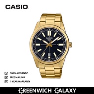 Casio Analog Gold Dress Watch (MTP-VD02G-1E)
