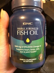 GNC美國🇺🇸  3 倍超級魚油 (60粒膠囊裝)