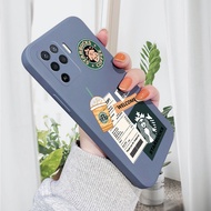 Casing Silikon Kotak Baru, Sarung HP Silikon Kotak Asli, Penutup Penuh untuk OPPO Reno6 4G Reno6 5G Reno 6 Pro 5G Reno 5F Reno Z