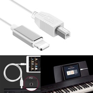 Midi Keyboard USB Travel Converter Cable Electric Portable Home Office Lightweight For IPhone