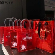 Christmas box Gift box Candy packaging bag exquisite small bag lollipop Christmas New Year gift small size gift bag pvc