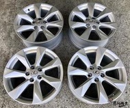 二手/中古鋁圈 Lexus 凌志 RX200T 18吋 5孔114.3 原廠 銀 RX330 GS300 previa