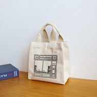 Casual Handbag Canvas Bag Lunch Bag Small Tote Bag