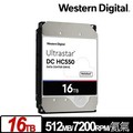 【綠蔭-免運】WD Ultrastar DC HC550 16TB 3.5吋企業級硬碟