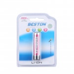 Beston 18650 充電鋰電池 | 2600mAh | 過充保護