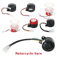 SR2N ATV สำหรับสกูตเตอร์ 1.5A 12V/60V จักรยานยนต์จักรยานสกปรก ลำโพงสัญญาณสากล แตรเสียงดังกลม ชุดแตรถอยหลัง รถจักรยานยนต์รถสามล้อไฟฟ้า