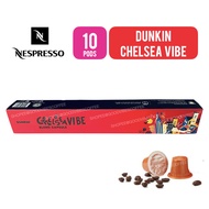 dunkin donuts coffee NESPRESSO Dunkin Chelsea Vibe Blend Capsules Pods - Dunkin Donut