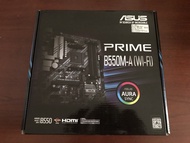 ASUS華碩 B550M-A WIFI(支援5600X、5800X、5900X等CPU)(B450、X470、X570可參考)