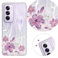 【YOURS】OPPO 全系列 彩鑽防摔手機殼-紫羅蘭(Reno5Pro/Reno4Z/realmeV5/X3/X50Pro/X7Pro/Reno2Z)