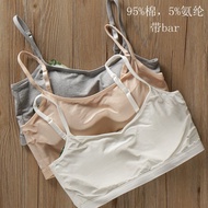Member Benefits 95% Cotton Sling Style Tube Top Women's Comfortable Breathable No Steel Ring Bra S-XXL plus Size