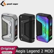 Asli Geekvape Aegis Legend 2 MOD 200W Kotak MOD Vape L200 Lompatan Tri-bukti Rokok Elektronik Vaporizer 1.08-Inci Layar Penuh