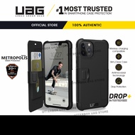 UAG Apple iPhone 12 Pro Max / iPhone 12 Pro / iPhone 12 / iPhone 12 Mini Case Cover Metropolis Premium Leather Case ทนทานต่อการตกหล่นของทหาร ทดสอบเคส iPhone | ของแท้ดั้งเดิม