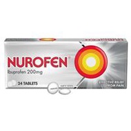 Nurofen Ibuprofen Pain Relief Tablets 200mg 24 Pack