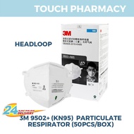 3M 9501+/ 9502 + KN95 Particulate Respirator Face Mask 50's/box
