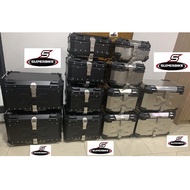 TOP BOX ALUMINIUM 2021 TERBARU NEW ( X SERIES ) KAWASAKI YAMAHA HONDA SUZUKI (universal base)
