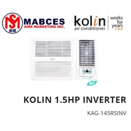 Kolin 1.5HP Window Type Inverter Aircon KAG-145RSINV zNi