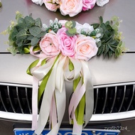🌠 Kyunovia Wedding Car Accessory Car Roof Tail Simulation Decoration Wedding Car Decoration Flower KY131 YRTN