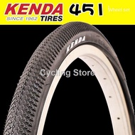 KENDA jianda tyre 20-inch x1 1-1/8-3/8 folding bicycle tyre inner tues 451 wheel Mountain bike tires